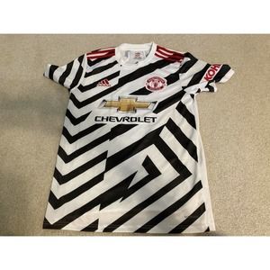 NWOT Manchester United Official 2020 2021 3rd Jersey 40312 Zebra Shirt (S)